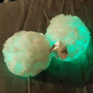 Hallmark North Pole Plush Magic Light-Up Snowball